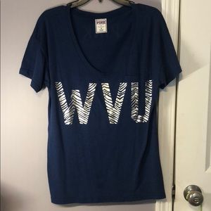 WVU Mountaineers PINK shirt